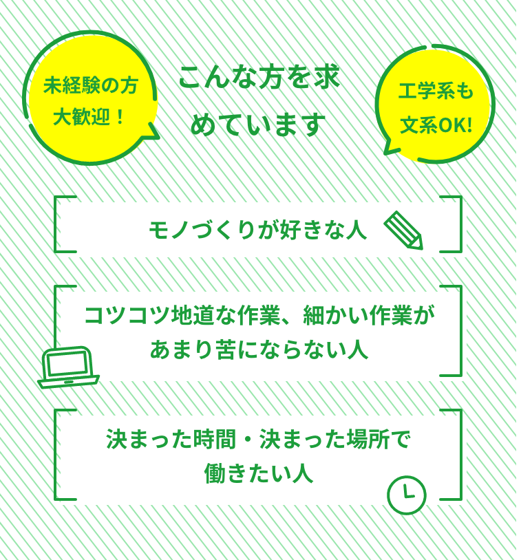 こんな方を求めています